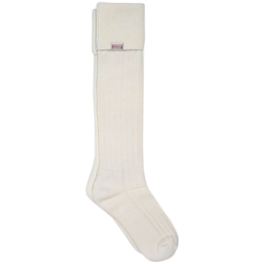 Dubarry Ladies Alpaca Socks - Cream