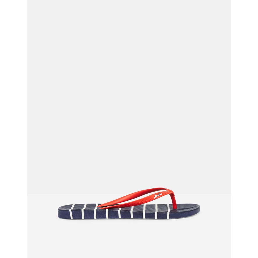 Joules Flip Flops - Navy Stripe
