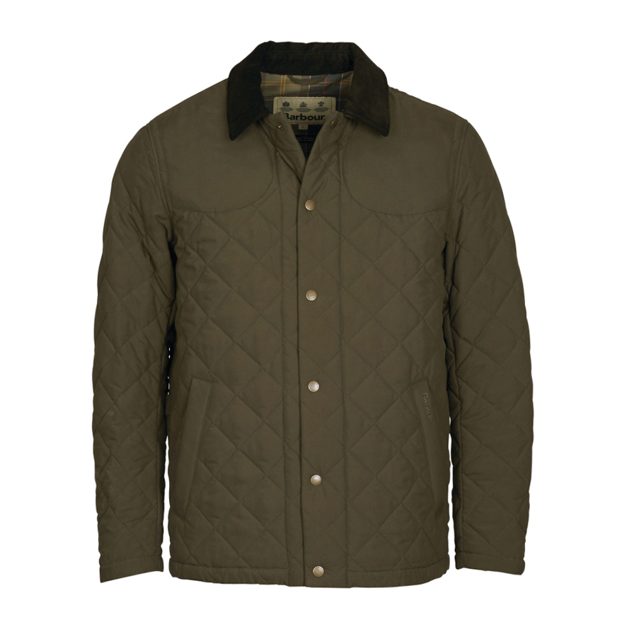 Barbour Helmsley Quilted Jacket - Army Green