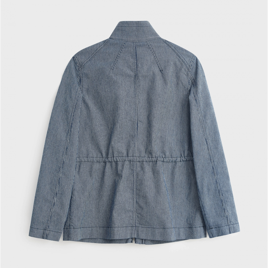 White Stuff Layla Stripe Jacket - Blue Multi