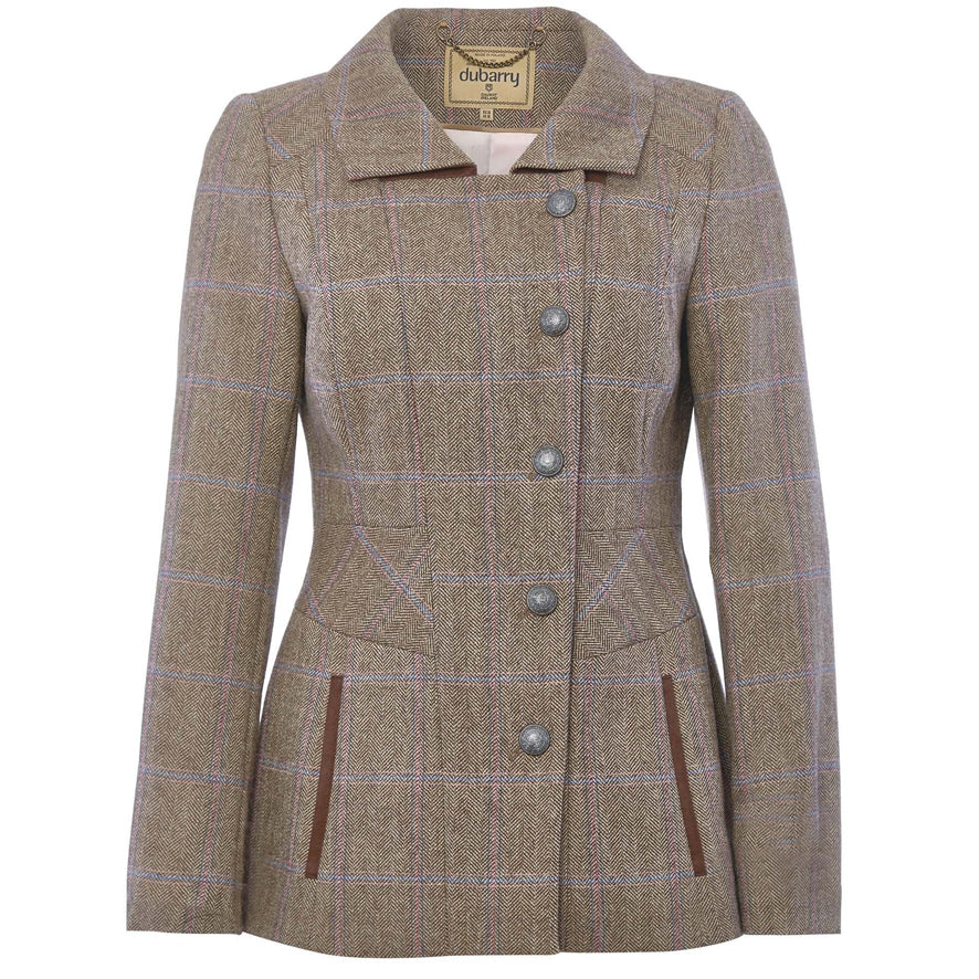 Dubarry Ladies Moorland Tweed Jacket - Woodrose