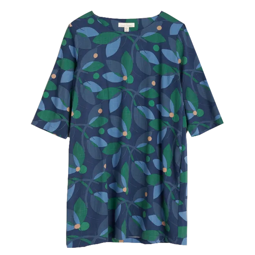 Seasalt Ferry Trip Tunic - St. Ives Leaves Maritime